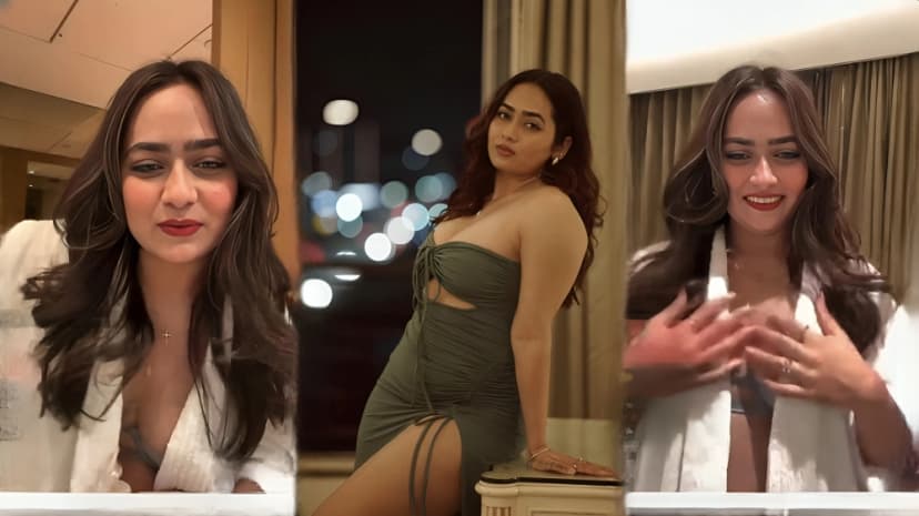 Thumbnail for Divya Mistry Nude Trasparent Lingerie Live Part 1