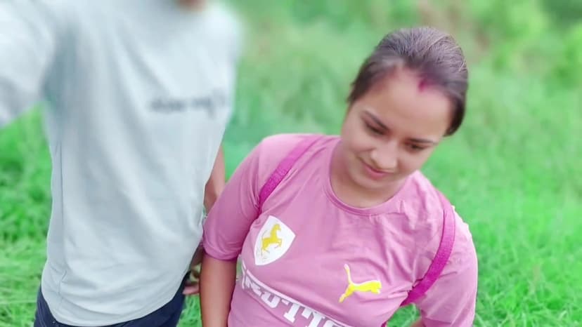 Thumbnail for College Chick Getting Pounded in Jungle with Full Hindi Audio