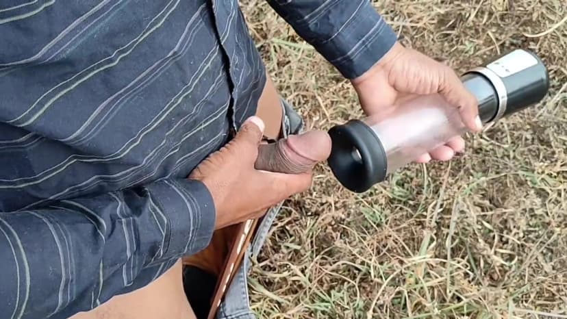 Thumbnail for Desi Girl Vlogging in Jungle Spots Boy's Thick Dick and Gets Fucked Hard