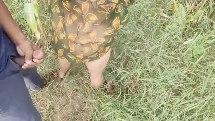 Thumbnail for Desi Village Girl Caught Stealing Maize Gets Fucked by Farm Owner in Jungle Hindi Audio