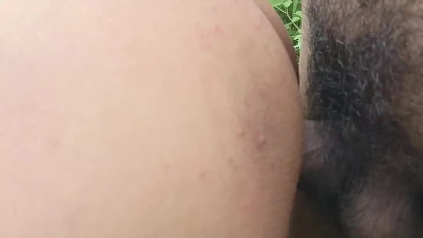 Thumbnail for Desi village girlfriend outdoor sex in forest with Hindi audio