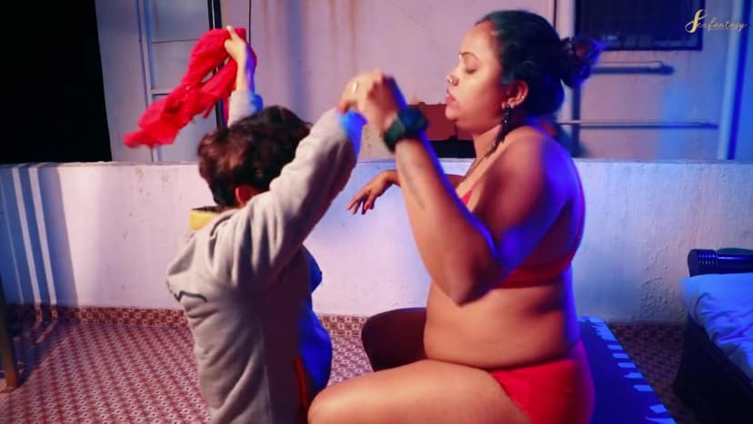 Thumbnail for Indian Stepmom Fucked Hard by Her Horny Stepson