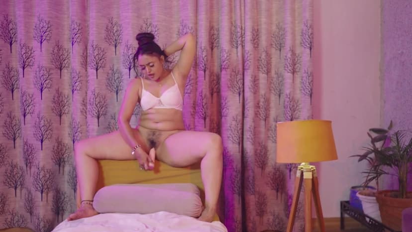 Thumbnail for Pallavi Solo Play Masturbation with Dildo