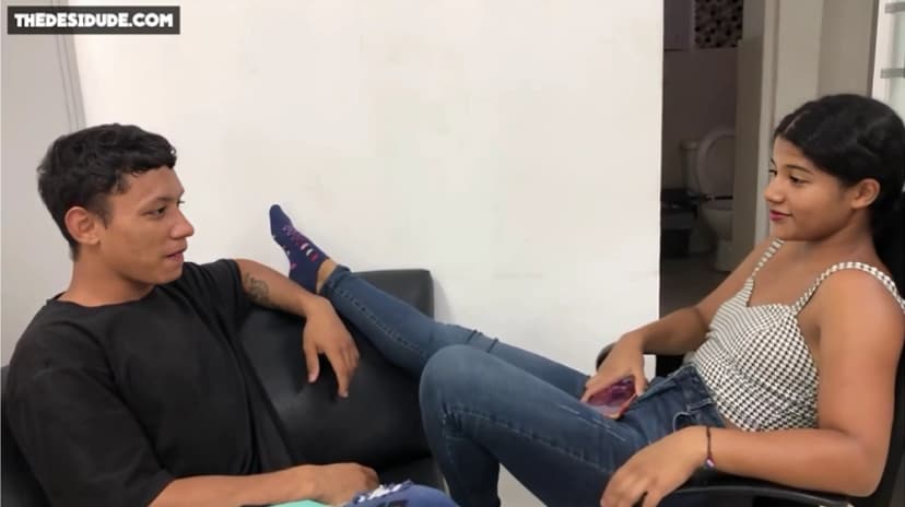 Thumbnail for Blindfolded Desi Girlfriend Gets Fucked Hard by Her Boyfriend in a Naughty Office Encounter