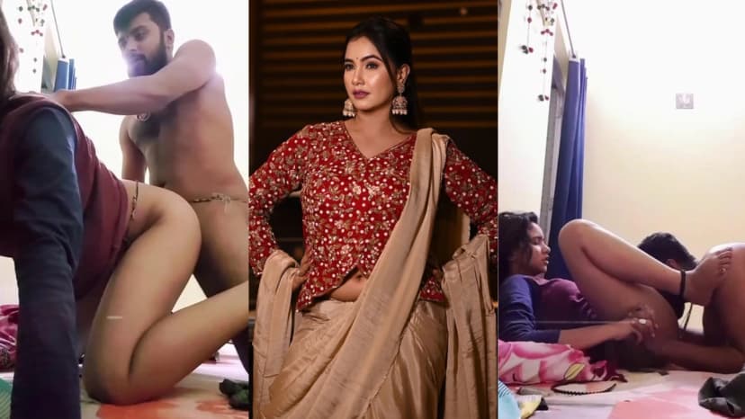 Thumbnail for Bhojpuri Actress Trisha Kar Madhu Leaked XXX Video Fucks Her Boyfriend Hard in Bed