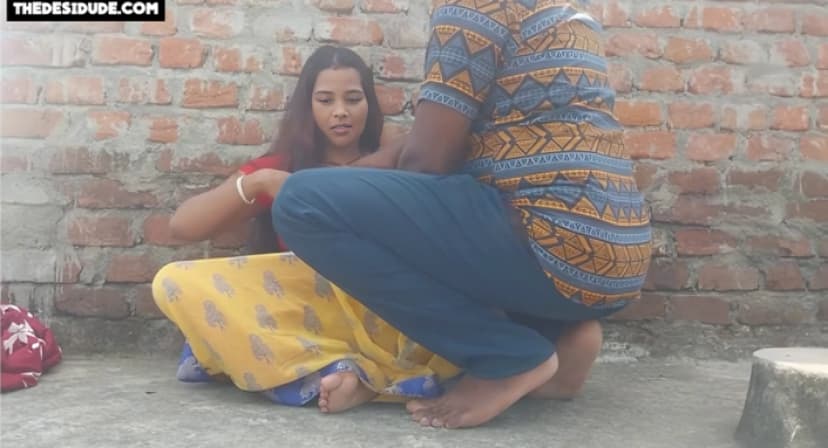 Thumbnail for Horny Village Bhabhi Fucking By Her Devar In Her House Backyard While Husband Go To Farm